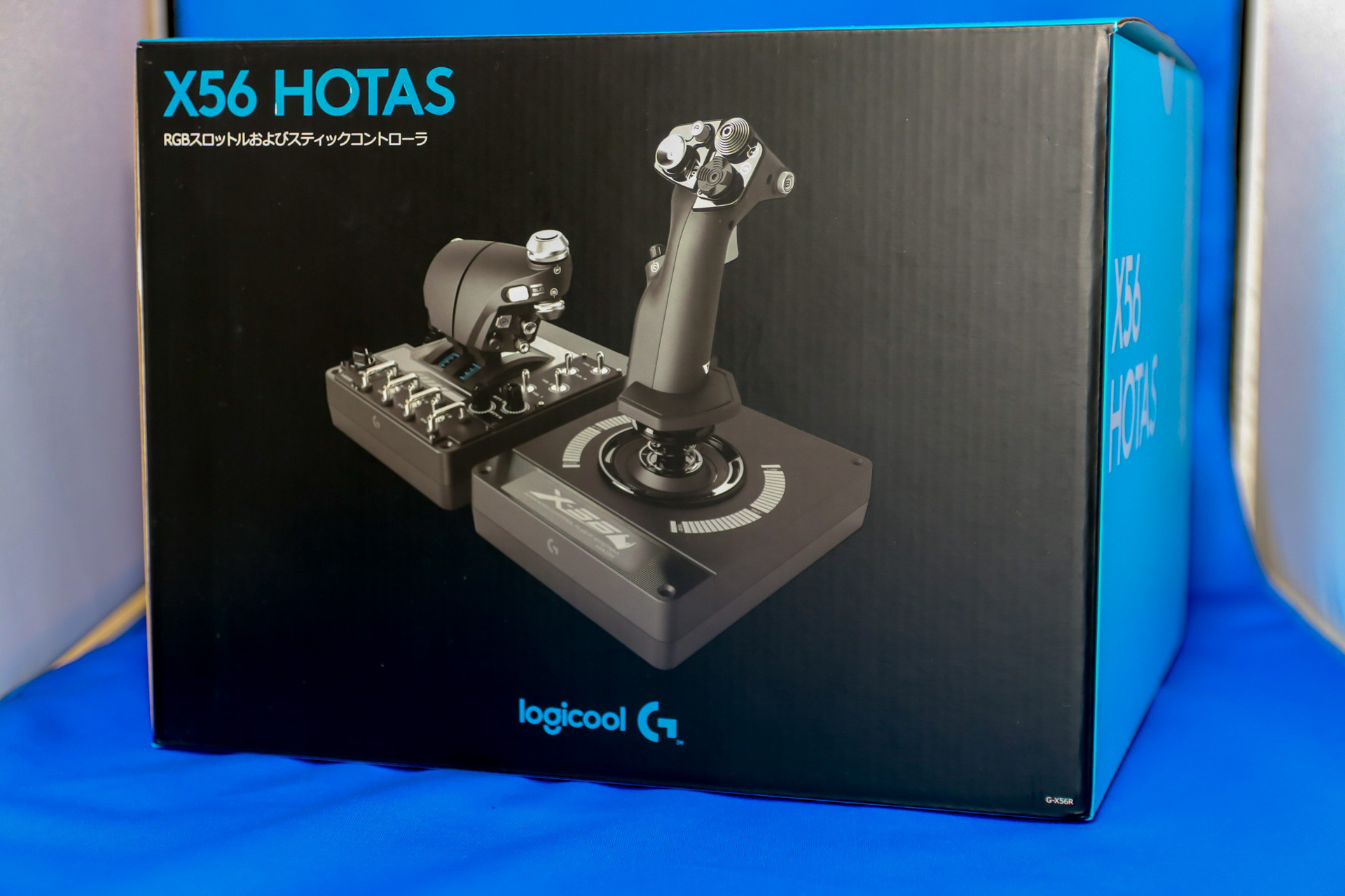 G-X56R HOTAS logicool フライトスティック スロットル-