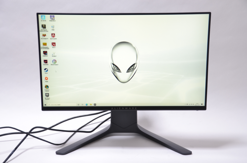 リバーシブルタイプ 使用僅か DELL AW2521HF ALIENWARE ゲーミング