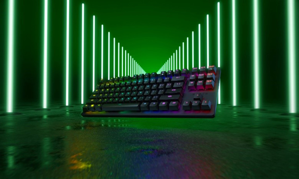 光学式スイッチを採用した日本語配列テンキーレースキーボード「Razer