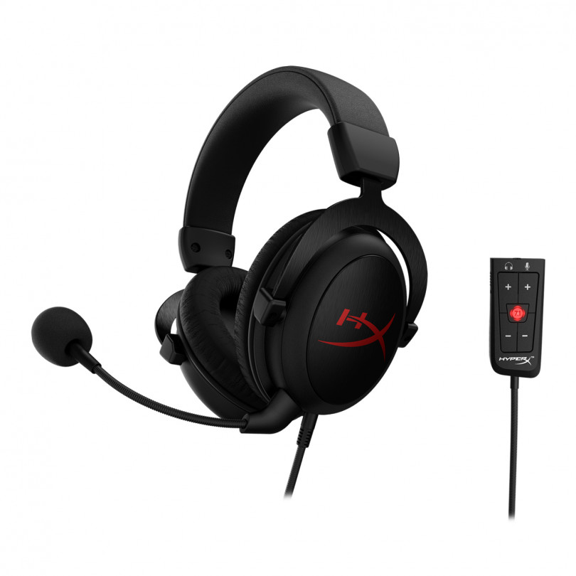 バーチャル7.1サラウンドサウンドの「HyperX Cloud Coreゲーミング