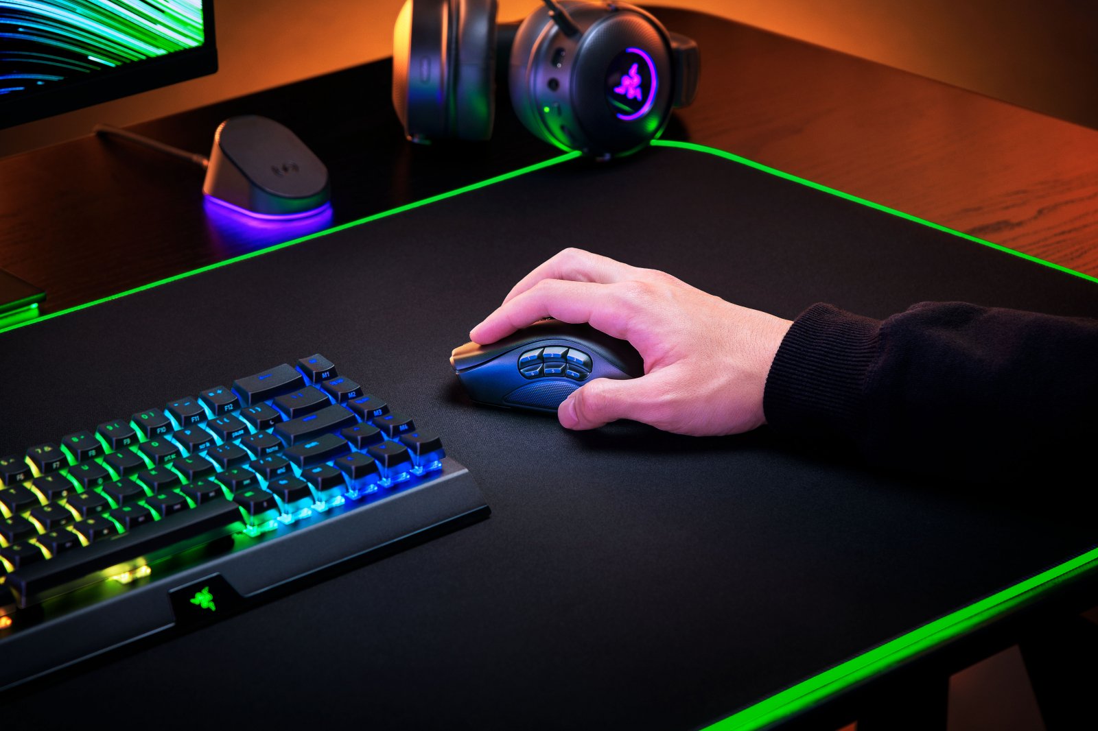 Razer、多ボタンゲーミングマウス「Razer Naga V2 Pro」発売