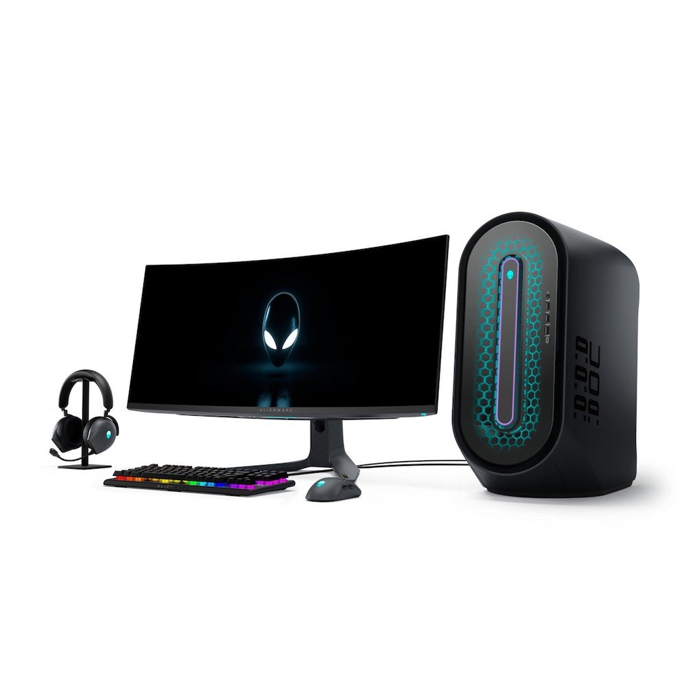 第13世代インテルCPUを搭載する「Alienware Aurora R15」、有機EL湾曲 