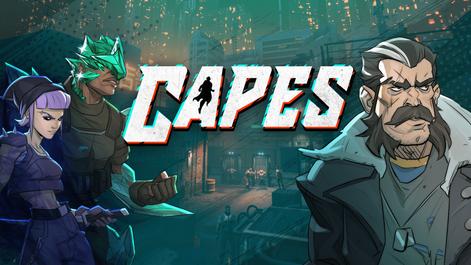 スーパーヒーローvsヴィラン！ ターン制戦略ゲーム『Capes』が2023年に 