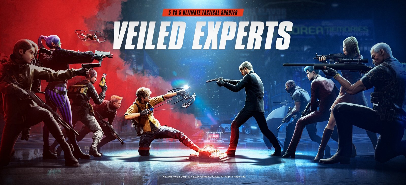 基本プレイ無料の新作TPS『VEILED EXPERTS』、ファイナルβテストが本日