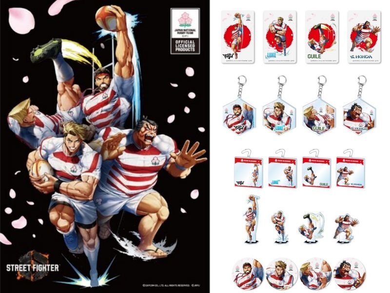 ラグビーアクリルスタンド 2個セットストリートファイター6 ラグビーアクリルスタンド 2個セットストリートファイター6