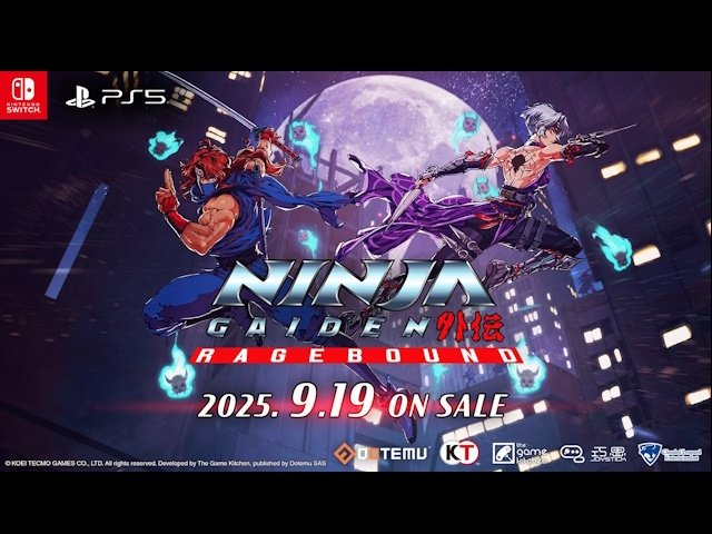 忍者アクション『NINJA GAIDEN: Ragebound』DL版7月31日