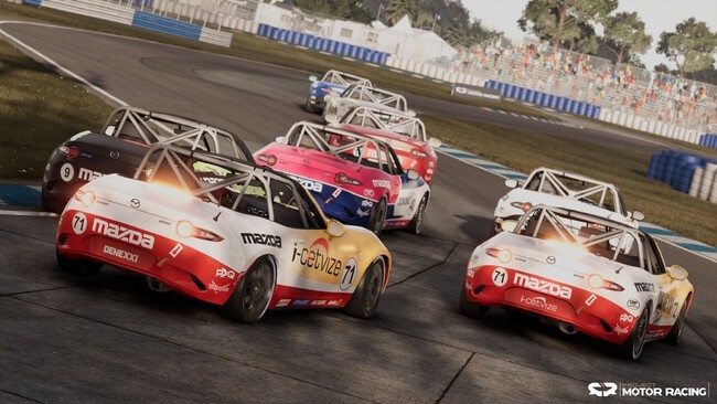 リアルレーシングシミュレーター『Project Motor Racing』にトヨタ