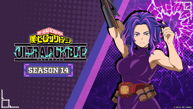 僕のヒーローアカデミア ULTRA RUMBLE』シーズン14にレディ・ナガン