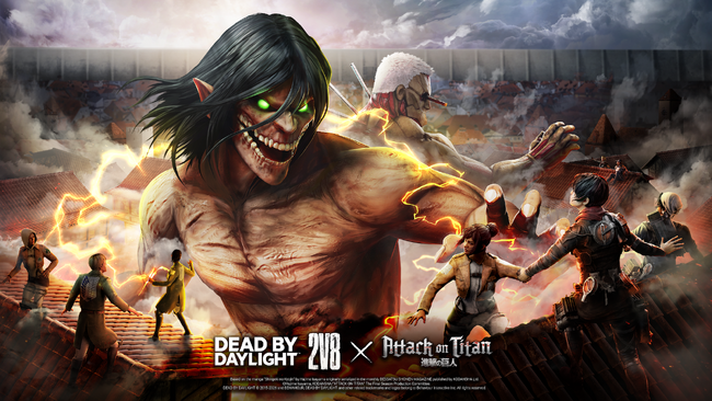 Dead by Daylight』2対8モード復活!! 進撃の巨人コラボで新スキン追加